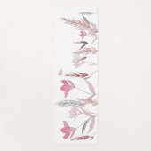 Tapis De Yoga Fleurs d'eau (Devant)