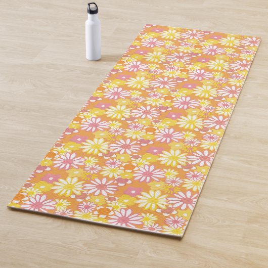 Tapis De Yoga Fleurs d'été Yoga Mat (En situation)