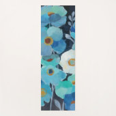 Tapis De Yoga Fleurs d'indigo (Devant)