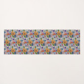 Tapis De Yoga Fleurs et ballons Yoga Mat (Dos (Horizontal))