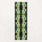 Tapis De Yoga Fleurs Foxglove crémeuses Abstraites (Devant)