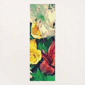Tapis de Yoga Fleurs Le Matin (Dos)