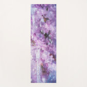 Tapis De Yoga Fleurs Lilac congelées (Devant)