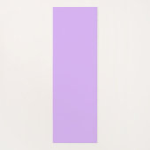 Tapis De Yoga Fleurs mignonnes et papillons sur violet (Dos)