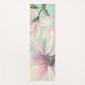 Tapis De Yoga Fleurs roses des sud (Devant)