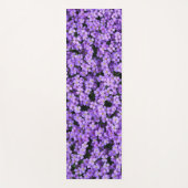 Tapis de Yoga Fleurs Violettes (Devant)
