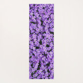 Tapis de Yoga Fleurs Violettes (Dos)