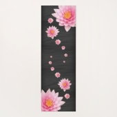 Tapis De Yoga Floating Pink Lotus Flowers (Dos)