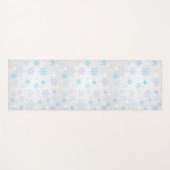 Tapis De Yoga Flocon de neige (Devant (Horizontal))