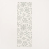 Tapis De Yoga Flocon de neige (Devant)