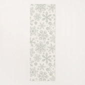 Tapis De Yoga Flocon de neige (Dos)