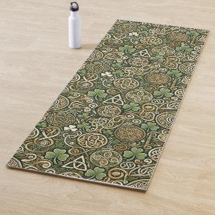 Tapis De Yoga Floraison Celtique