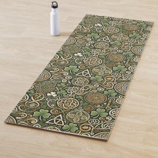 Tapis De Yoga Floraison Celtique (En situation)