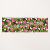 Tapis de Yoga Floral (Devant (Horizontal))
