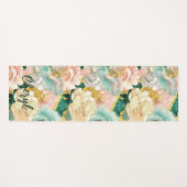 Tapis De Yoga Floral (Devant (Horizontal))