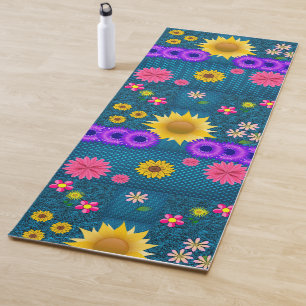 Tapis de Yoga Floral