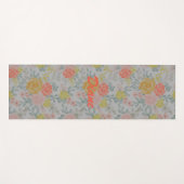 Tapis De Yoga Floral coloré (Devant (Horizontal))