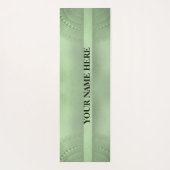 Tapis De Yoga Floral de Mandala naturel (Dos)