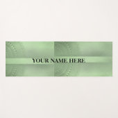 Tapis De Yoga Floral de Mandala naturel (Devant (Horizontal))