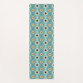 Tapis De Yoga floral géométrique simple (Devant)