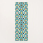 Tapis De Yoga floral géométrique simple (Dos)