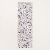 Tapis De Yoga Floral Paisley Motif (Dos)