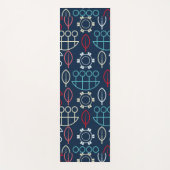 Tapis De Yoga floral pastel (Devant)
