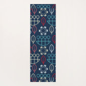 Tapis De Yoga floral pastel (Dos)