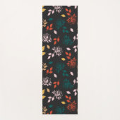 Tapis De Yoga Floral rose (Devant)