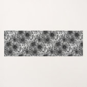 Tapis De Yoga Floral rustique mode rétro motif (Dos (Horizontal))