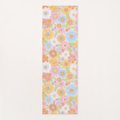 Tapis De Yoga Flore rétro (Devant)