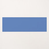 Tapis De Yoga Flower Checkered Pattern No. 01 - Light Blue (Dos (Horizontal))