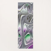 Tapis De Yoga Flux Argent (Dos)