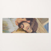 Tapis De Yoga Foi chrétienne Jésus Christ (Dos (Horizontal))