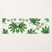 Tapis De Yoga Folhas Verdes (Dos (Horizontal))