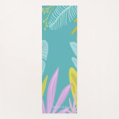 Tapis De Yoga Foliage tropical | Monogramme Yoga Mat (Devant)
