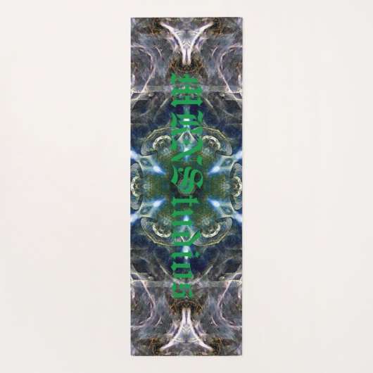 Tapis De Yoga Folk Mandala (Dos)