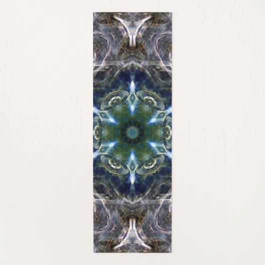 Tapis De Yoga Folk Mandala (Devant)