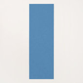 Tapis De Yoga Fond bleu uni texturé calme et simple (Dos)