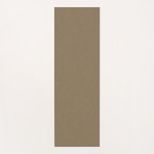 Tapis De Yoga Fond marron simple et calme texturé (Devant)