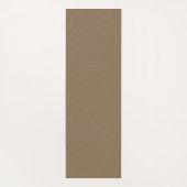 Tapis De Yoga Fond marron simple et calme texturé (Dos)
