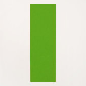 Tapis De Yoga Fond vert citron texturé calme et simple (Devant)