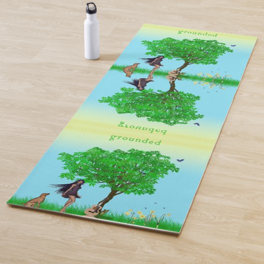 Tapis De Yoga Fondé (En situation)