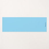 Tapis De Yoga Force Entraînement Ciel bleu (Devant (Horizontal))