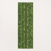Tapis De Yoga Forêt de bambou en vert (Dos)