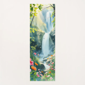Tapis De Yoga forêt printanière
