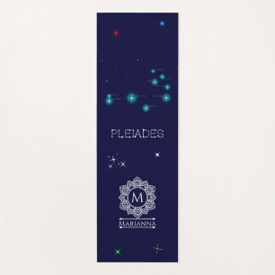 Tapis De Yoga Formation de l'hémisphère nord Pleiades Star