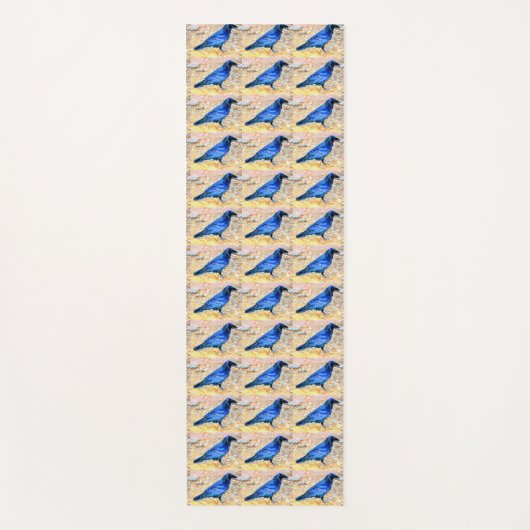 Tapis De Yoga Foule de Black Raven Thunder_Cove (Devant)