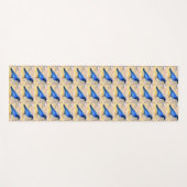 Tapis De Yoga Foule de Black Raven Thunder_Cove (Devant (Horizontal))