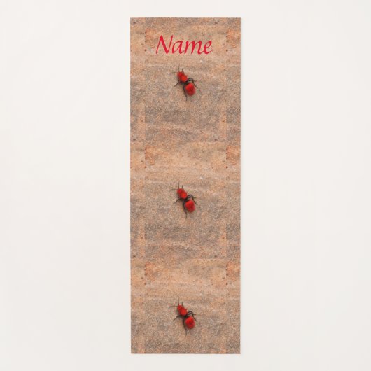 Tapis De Yoga Fourmis Rouges Tonnerre_Cove (Devant)